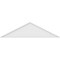 Ekena Millwork Peaked Cap Smooth Architectural Grade PVC Pediment, 82"W x 21-1/2"H x 2"P (Pitch 6/12) PEDPS082X215PKC00 - alternate 3
